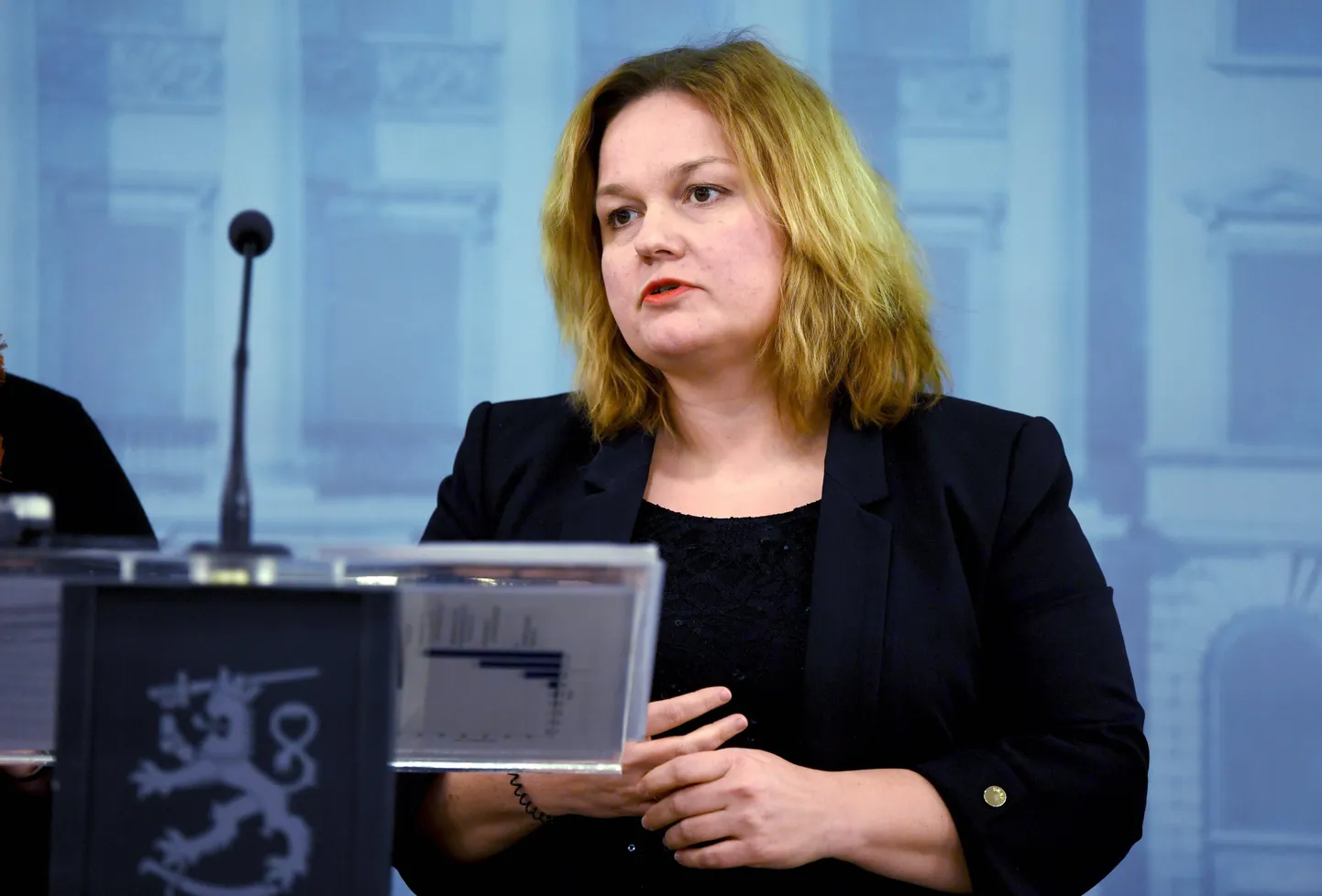 Soome pere- ja sotsiaalminister Krista Kiuru.