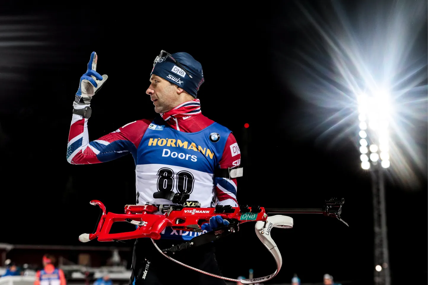 Vanameister Ole Einar Björndalen.