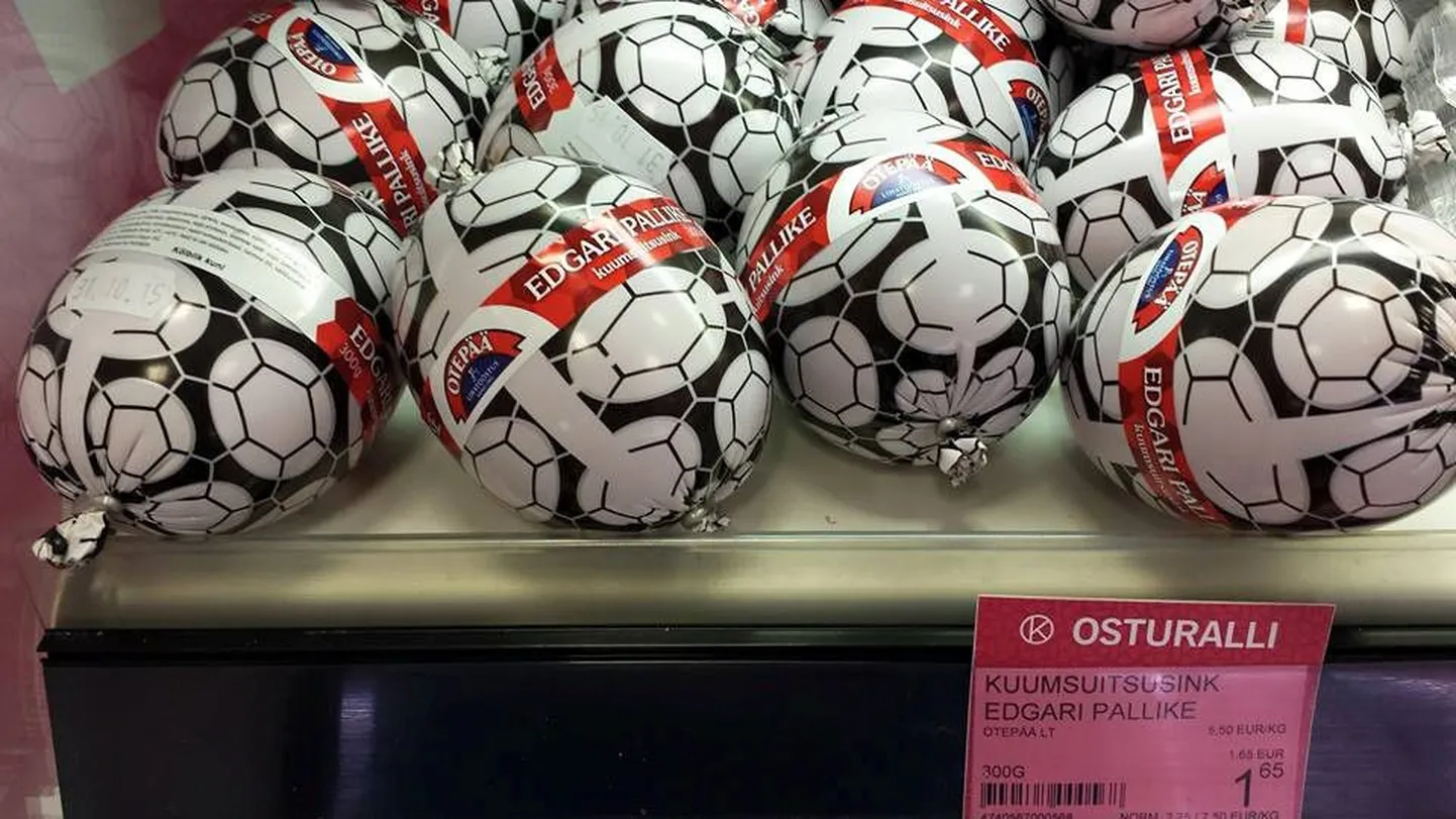 Otepää lihatööstuse toodang.