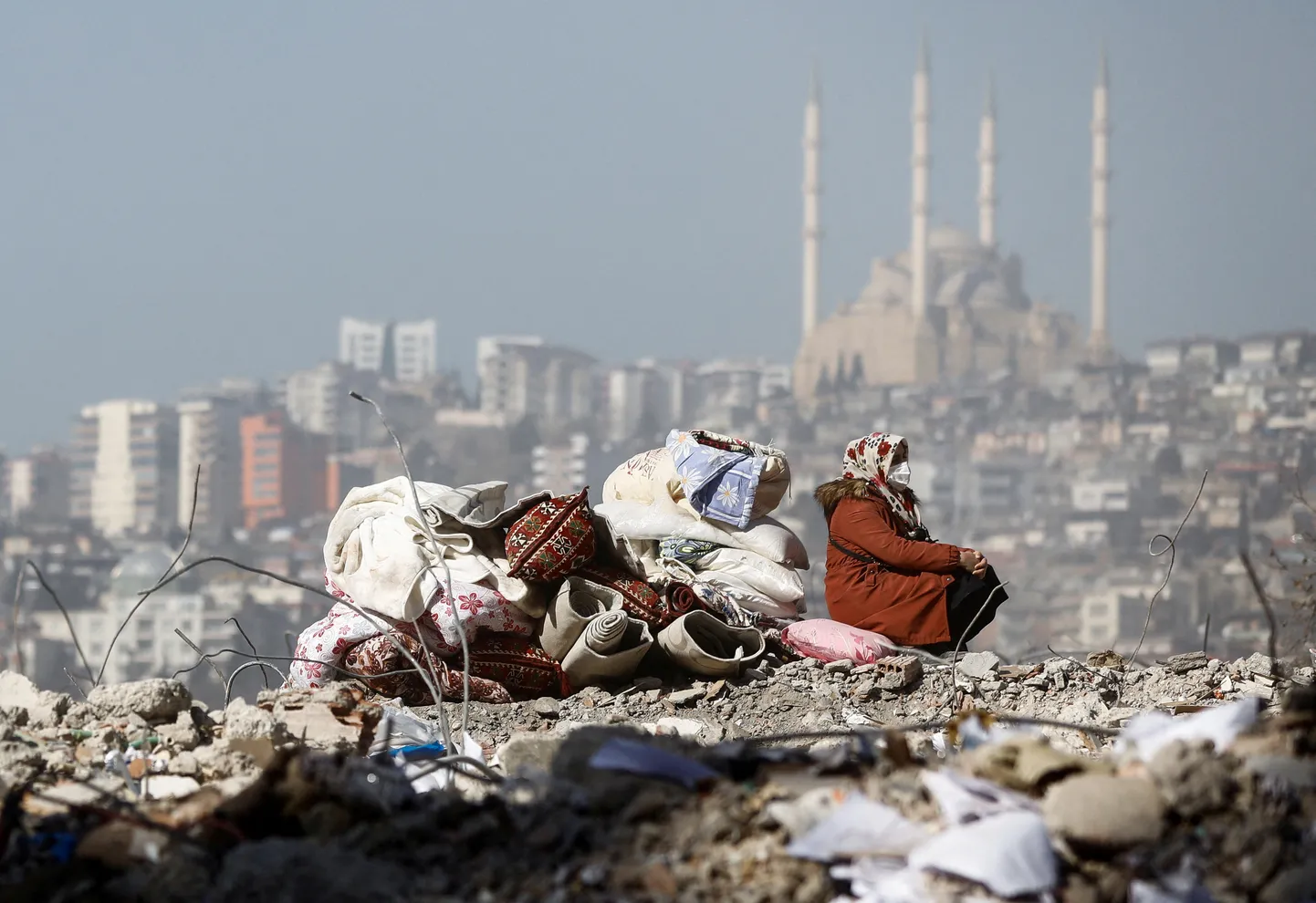 Maavärinast laastatud Kahramanmaraşi linn Türgis.