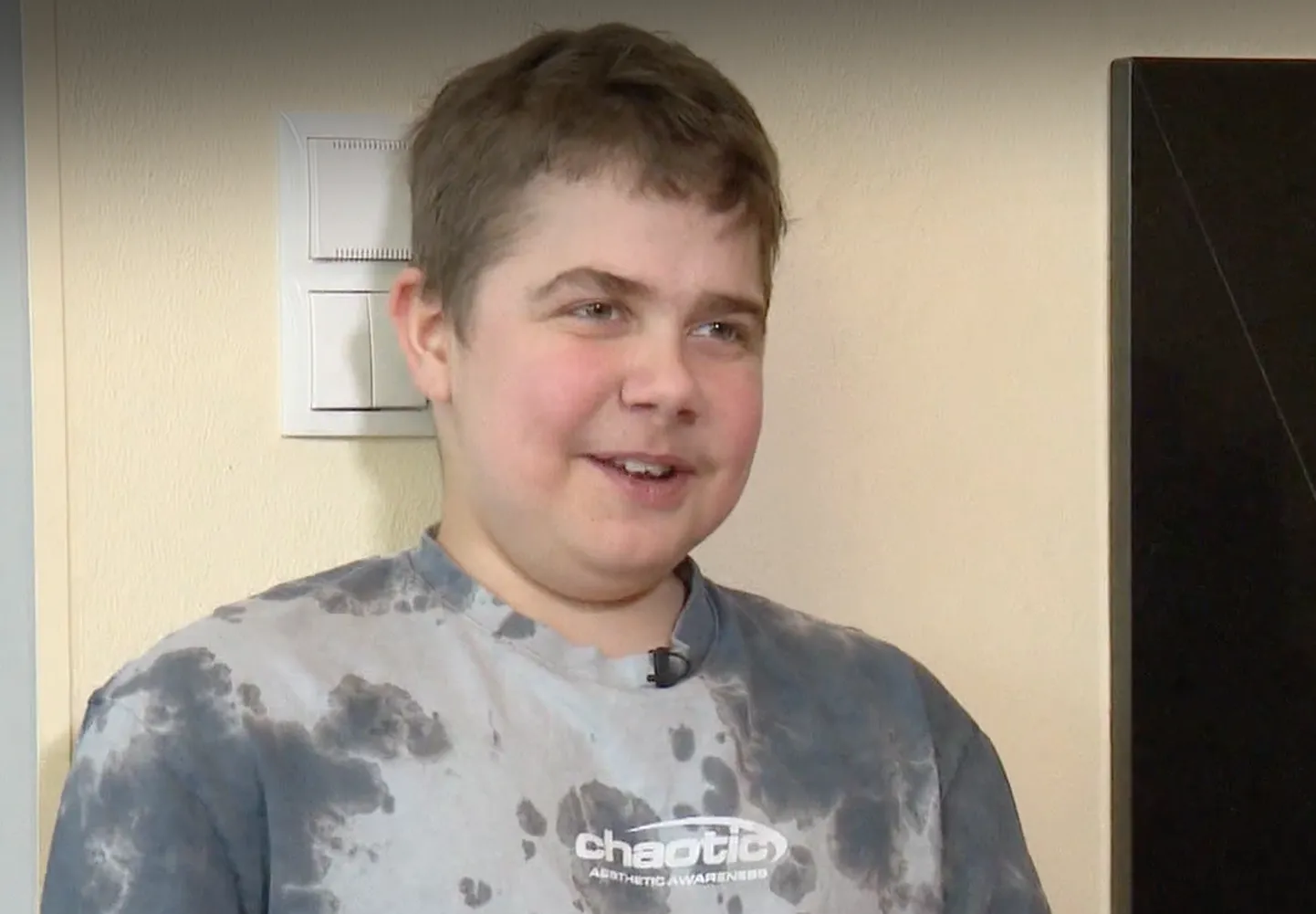 Duchenne'i lihasdüstroofiat põdev Kevin.