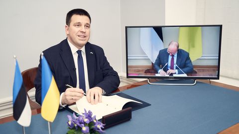 Eesti ja Ukraina allkirjastasid koostööd lihtsustava leppe