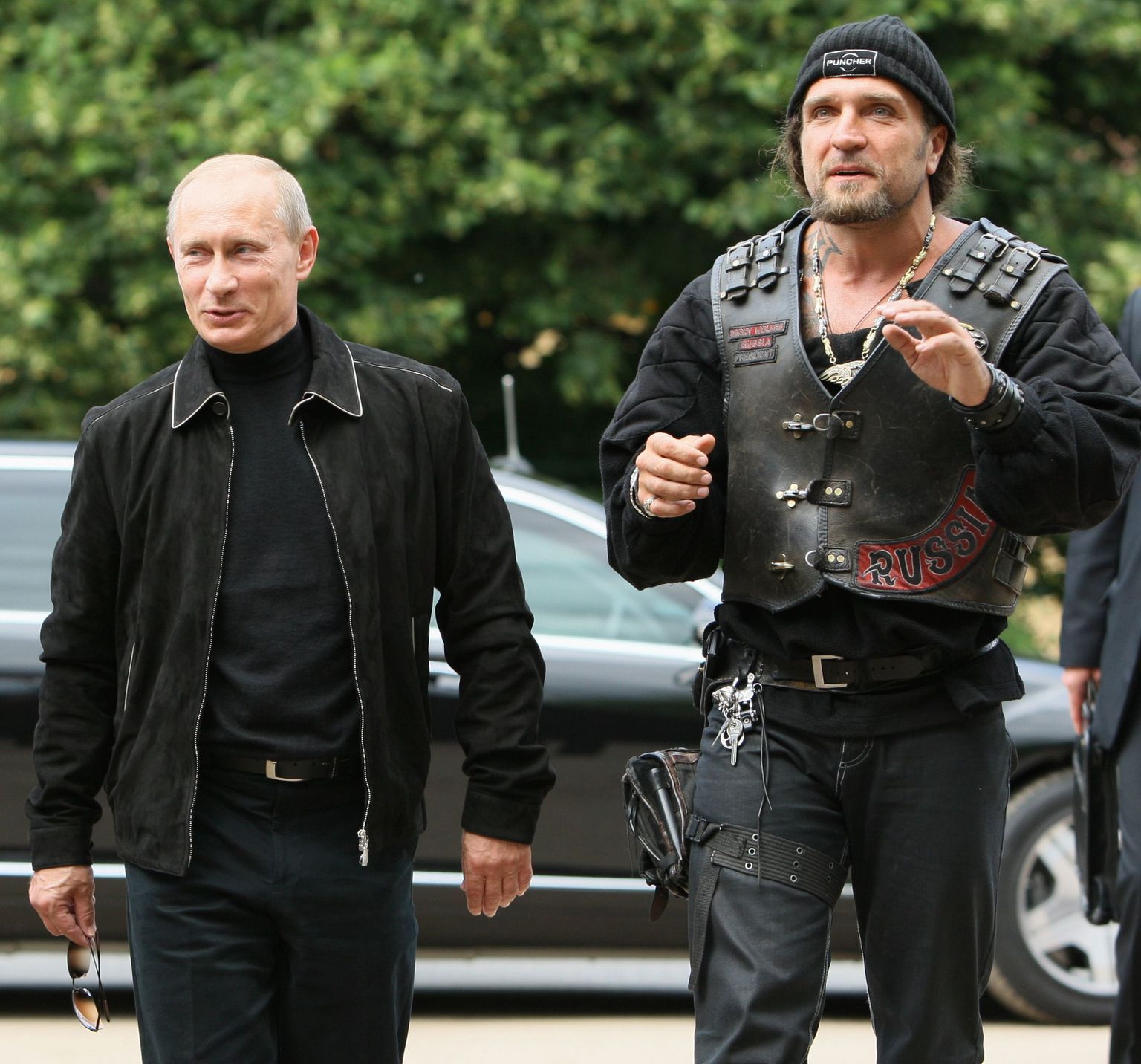 Vladimir Putin ja Aleksander Zaldostanov
