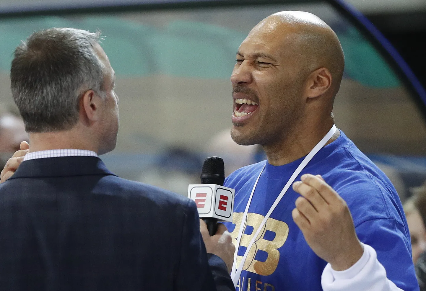 Los Angeles Lakersi korvpalluri Lonzo Balli sõnakas isa LaVar Ball.