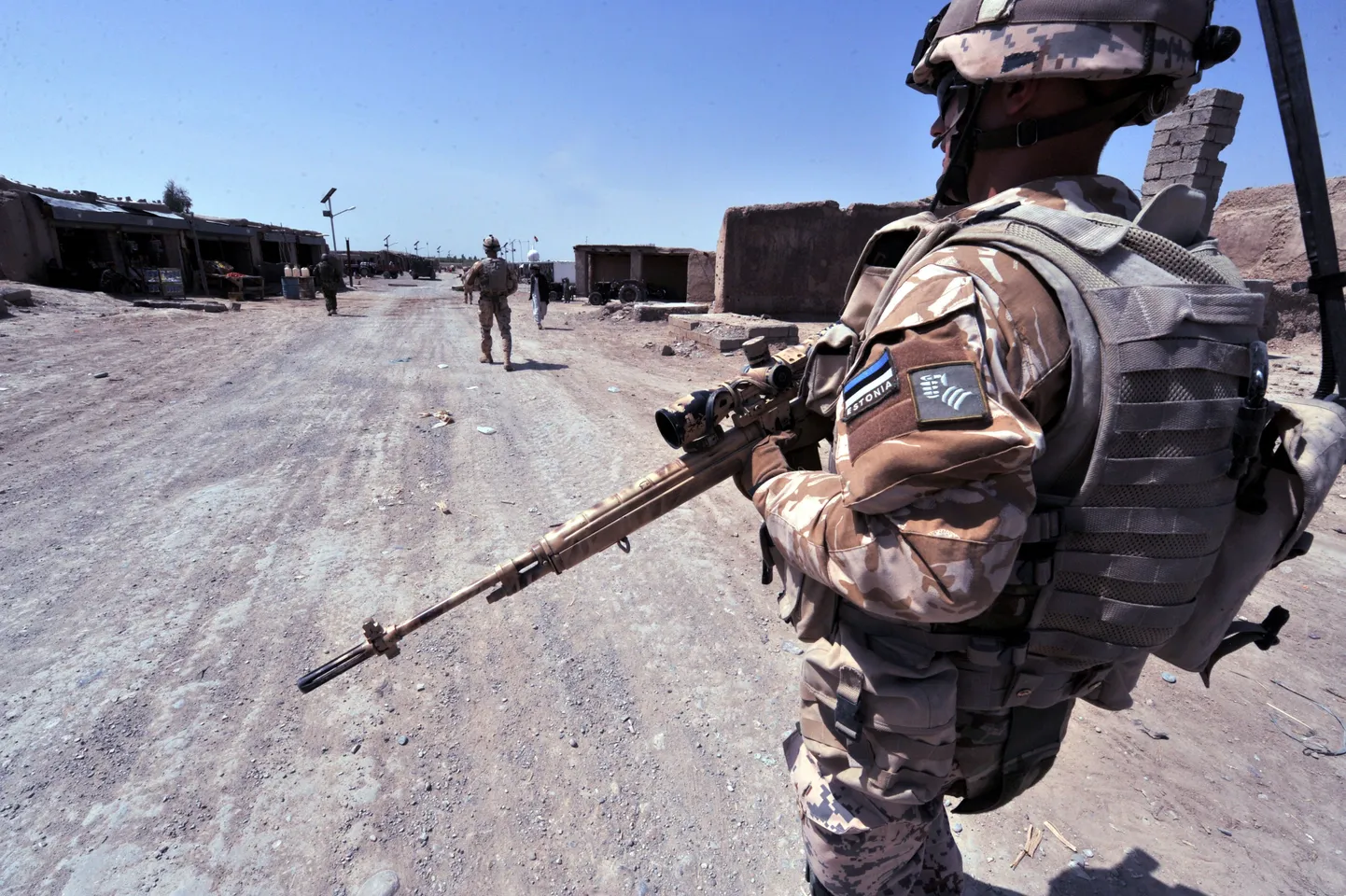 В настоящий момент большая часть расходов Эстонии приходится на содержание в Афганистане своего ограниченного воинского контингента