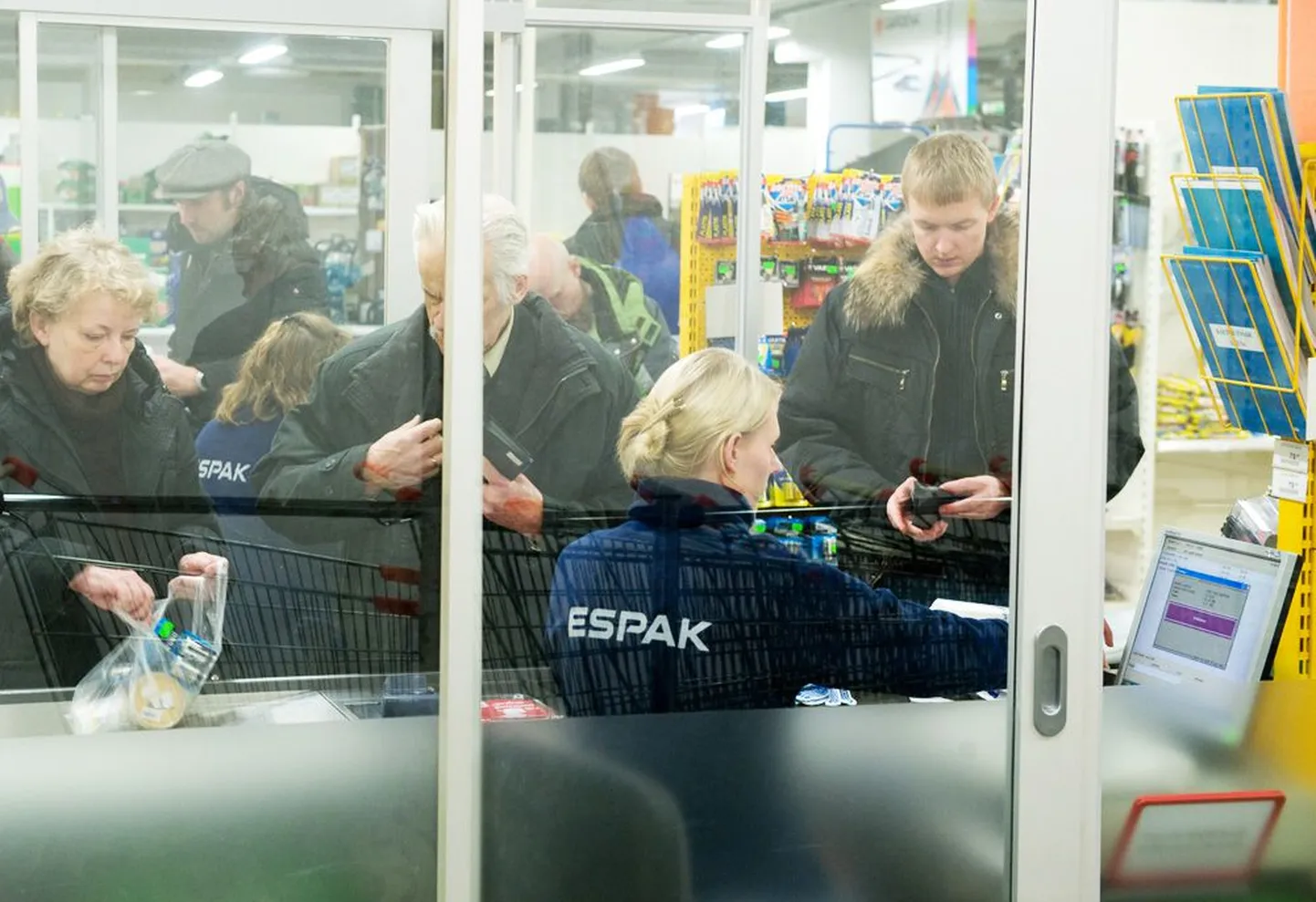 Ehitusmaterjalide kauplus Espak.