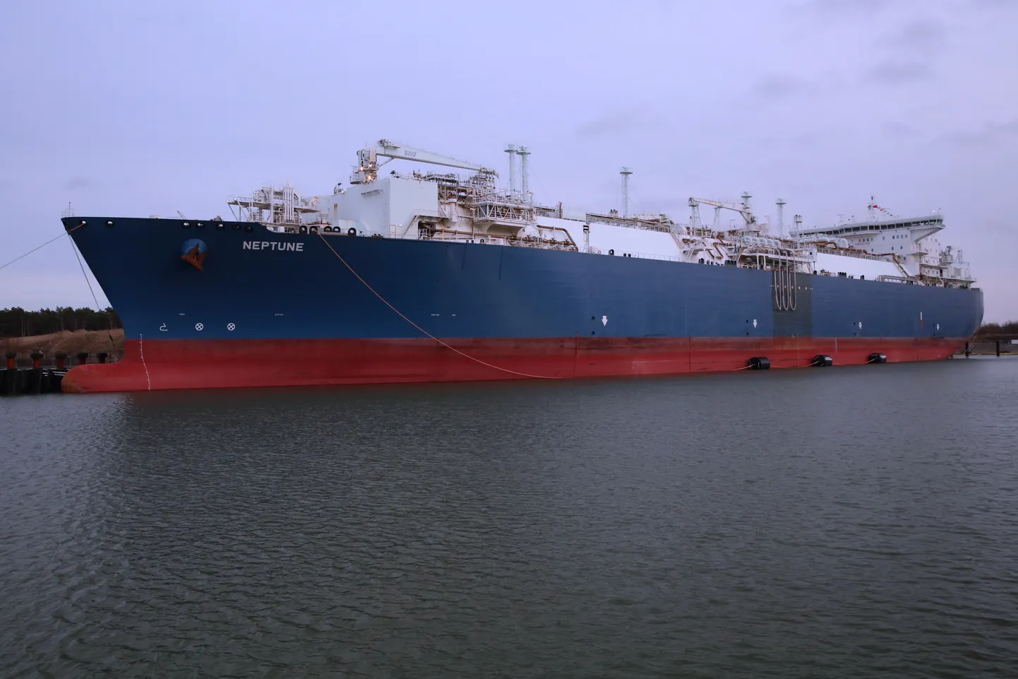 LNG terminal Saksamaal Lubminis.