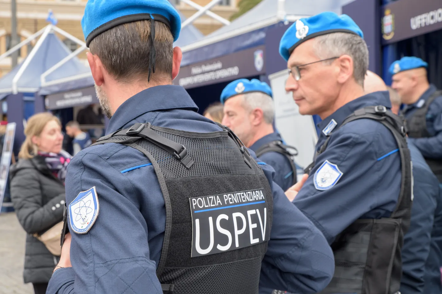 Itaalia politseinikud. Foto on illustratiivne.