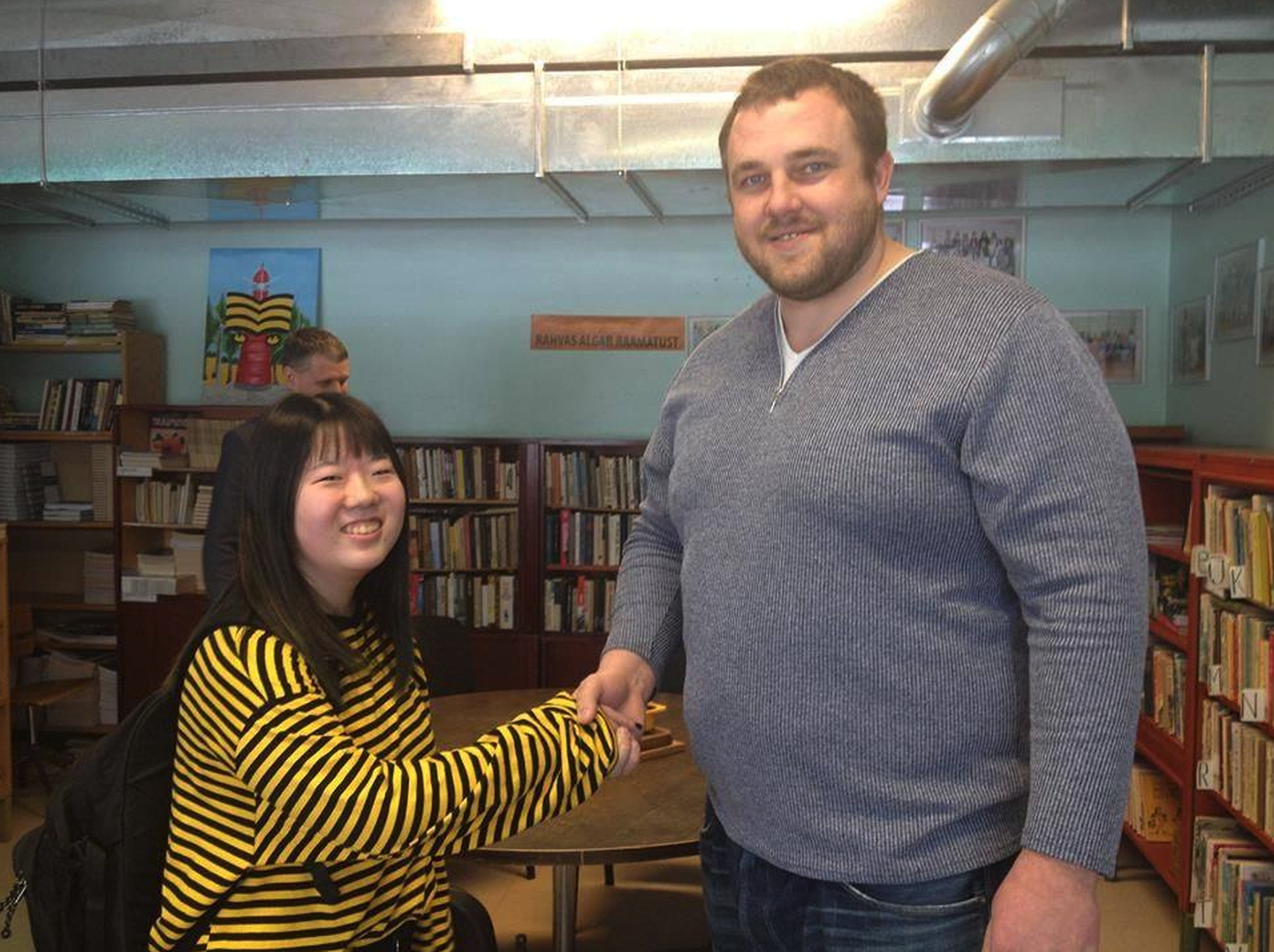 Jaapanist pärit vahetusõpilane Hana kohtus Barutoga.