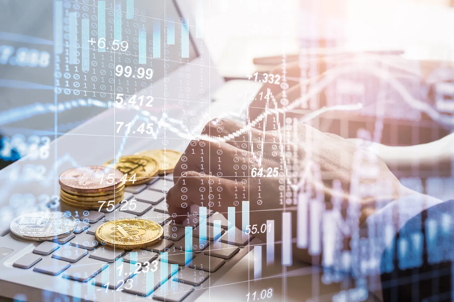 Krüptoraha on näiteks bitcoin, etherum, litecoin jne.