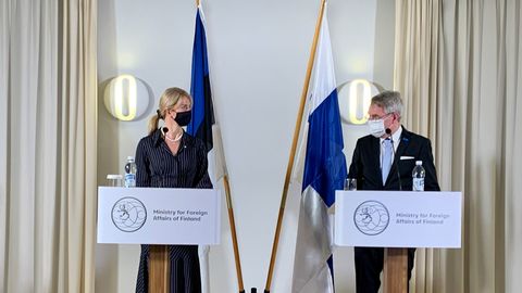 Välisminister Liimets: jätkame koostööd Soomega piiriülese liikumise taastamiseks