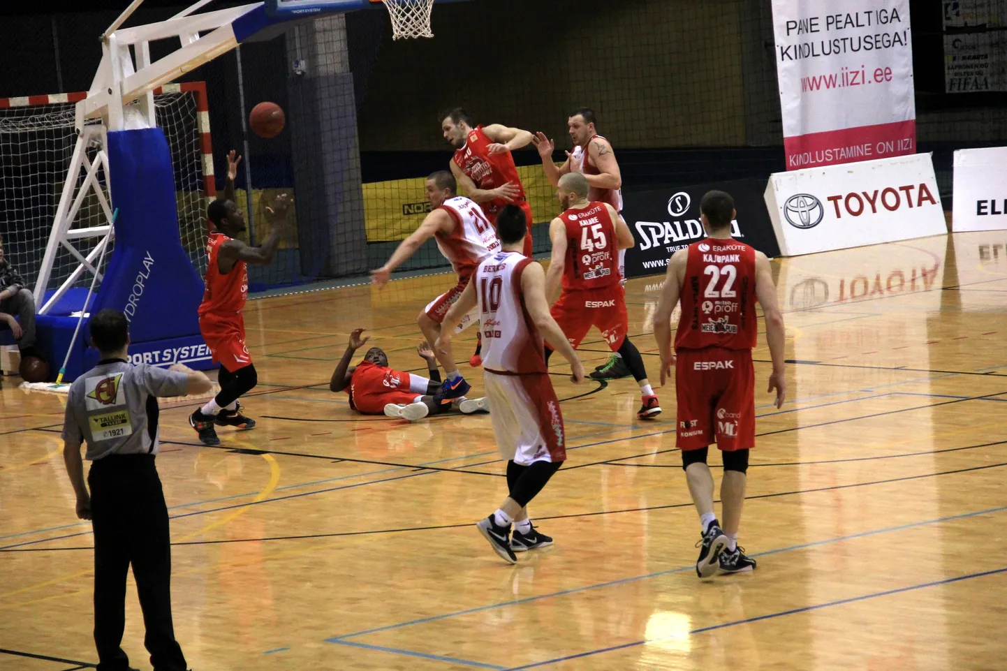 Alexela Eesti korvpalli meistriliiga. BC Valga-Valka/Maks&Moorits vs AVIS Rapla.