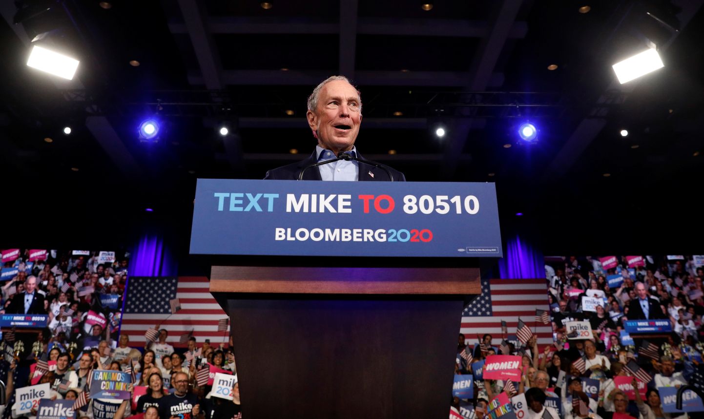 Demokraatide presidendikandidaadiks pürginud Michael Bloomberg teatas täna kampaania peatamisest.