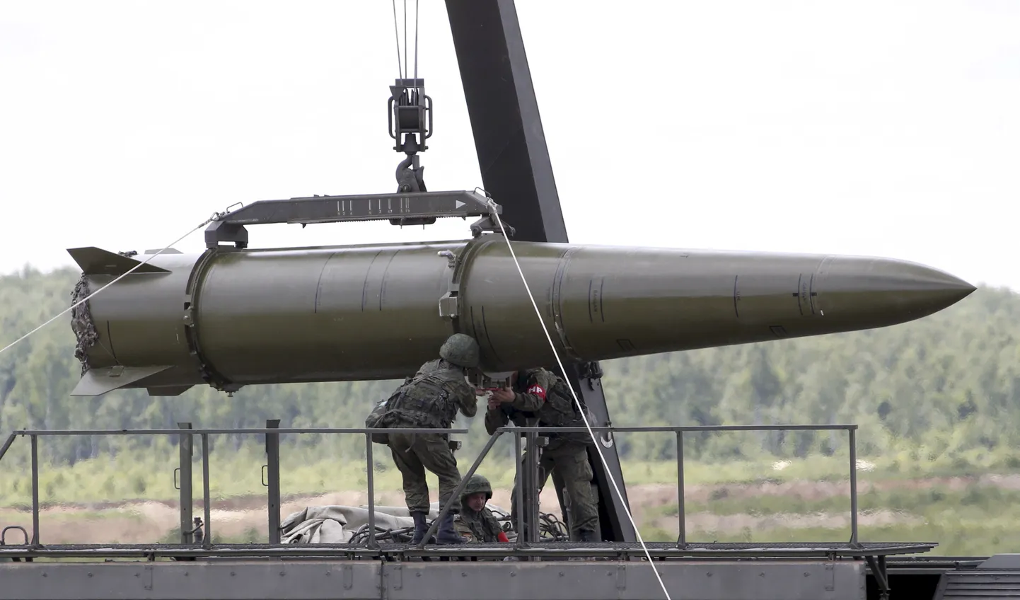 Veme tuumavõimekusega raketisüsteem Iskander.