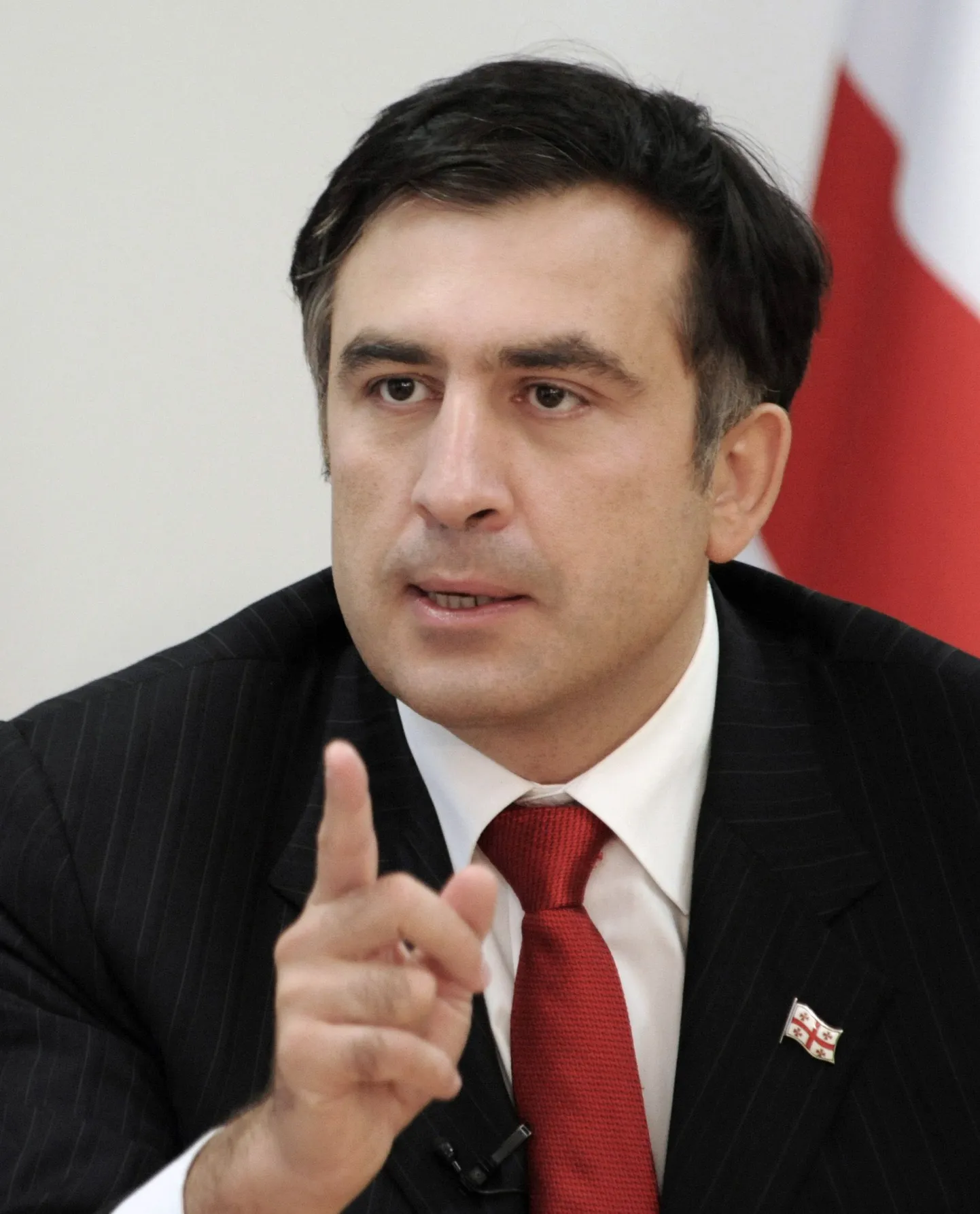 Gruusia president Mihhail Saakašvili.