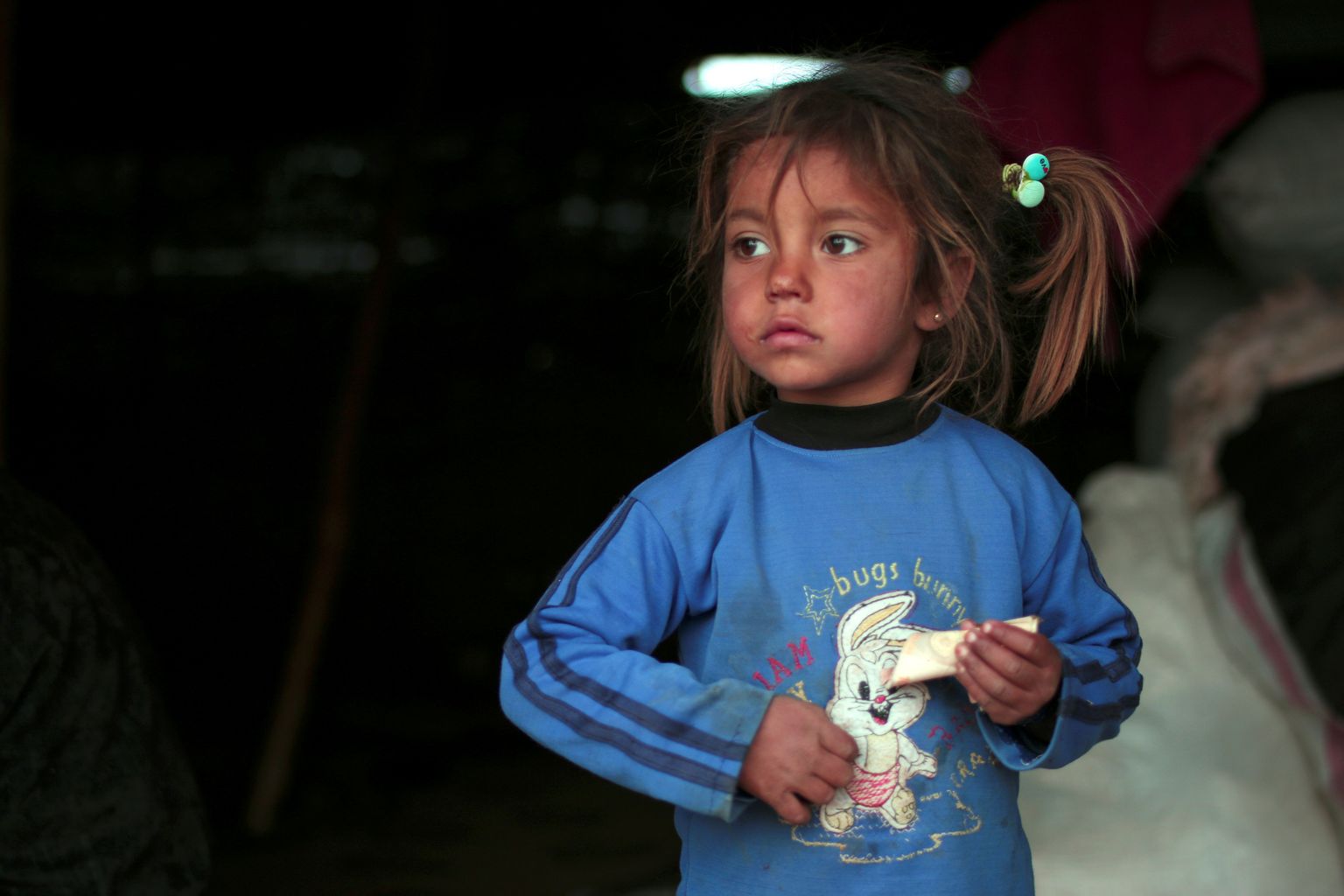 Süüria tüdruk, pilt on illustreeriv