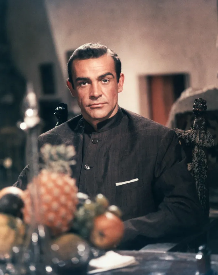 Sean Connery filmi Dr No võttel.