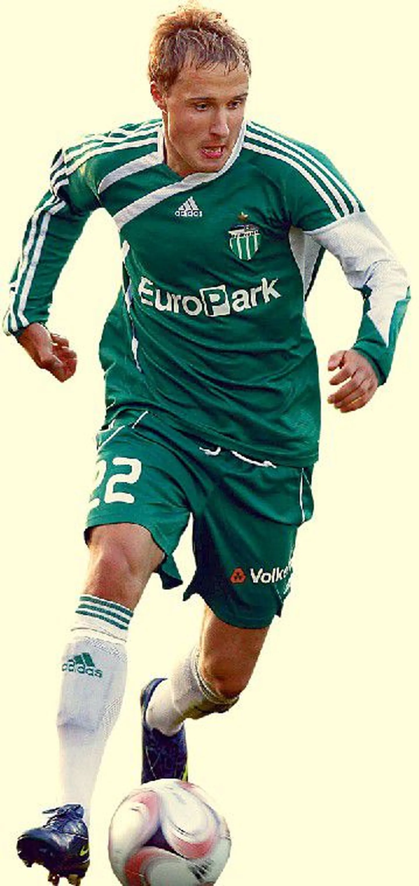 Сандер Пури, четыре года играющий за таллиннскую Levadia, в завершившемся сезоне был назван лучшим молодым игроком Эстонии.