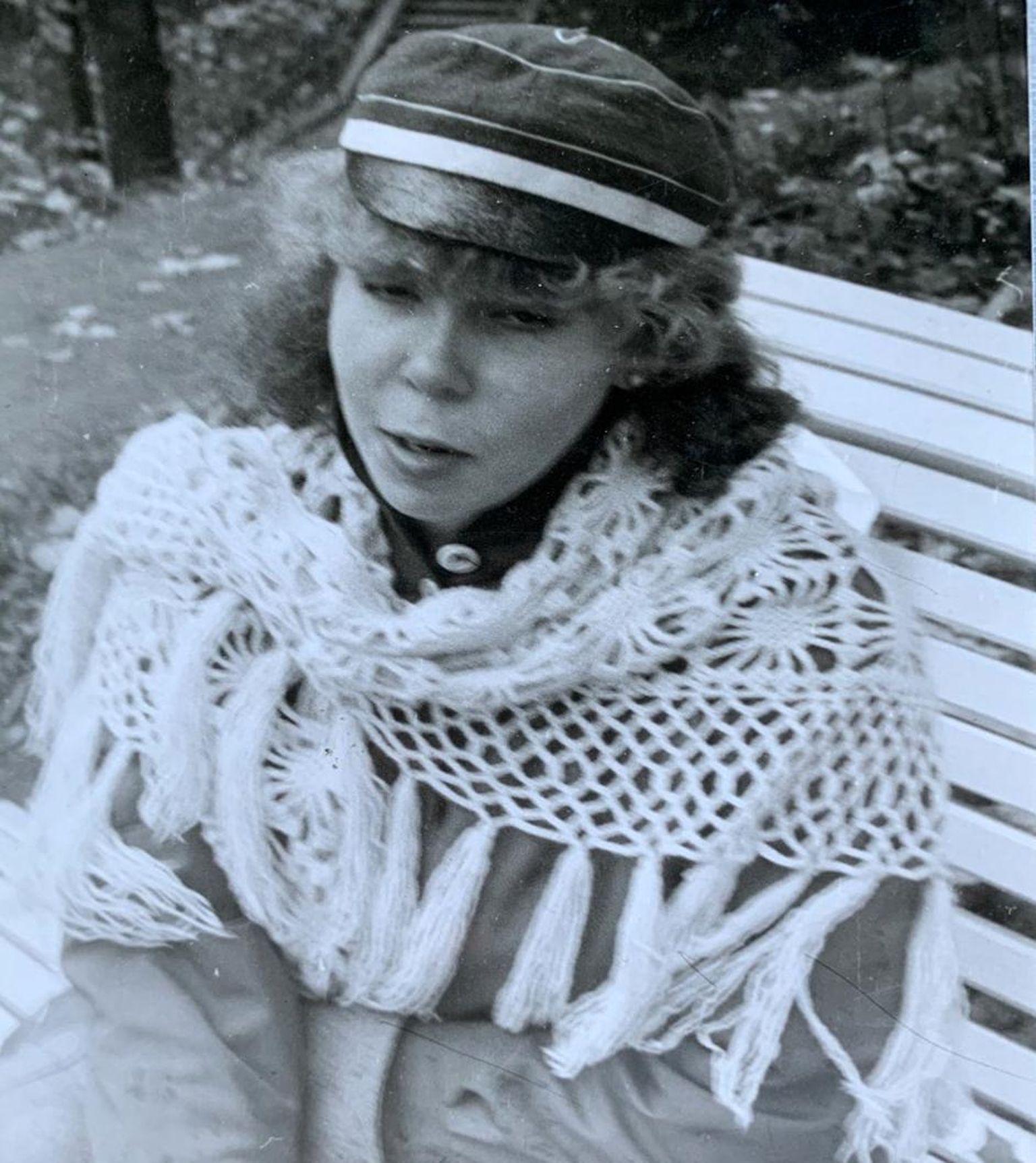 Margit Sutrop (tollal Mikelsaar) tudengina aastal 1981.