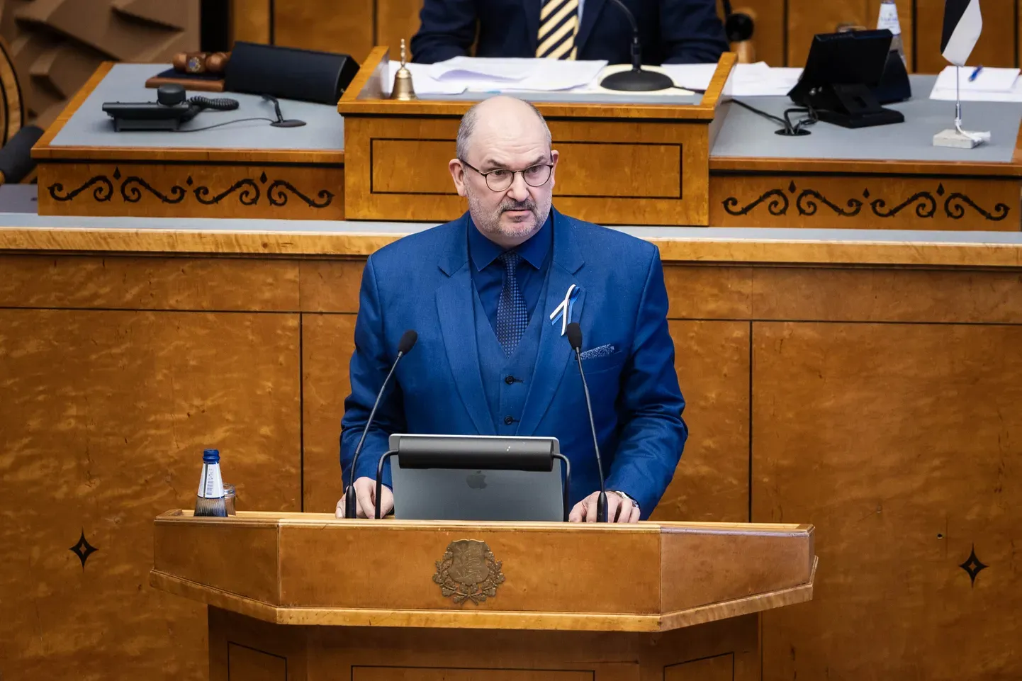 Председатель Конституционной комиссии Рийгикогу Андо Кивиберг.