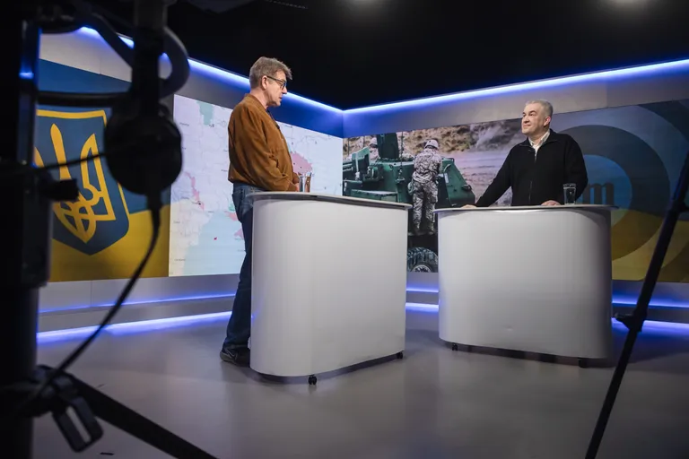 Мадис Микко и Павел Соболев. Фрагмент передачи.