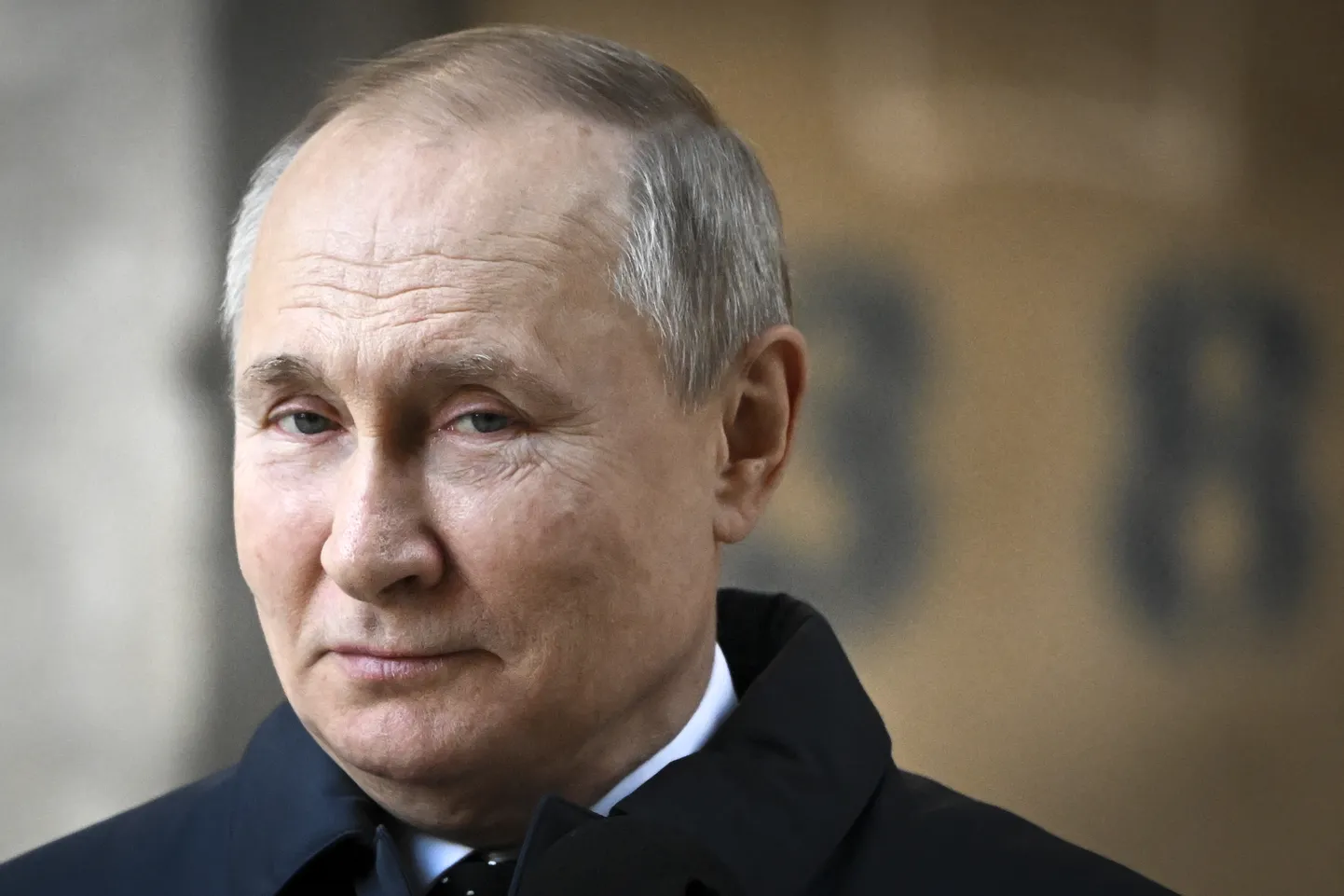 Venemaa president Vladimir Putin pühapäeval Moskvas Hrunitševi kosmosekeskuses.