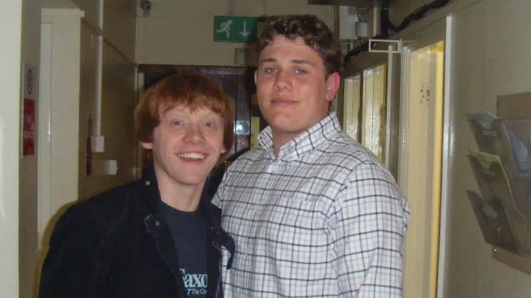 Rupert Grint ja Rob Knox
