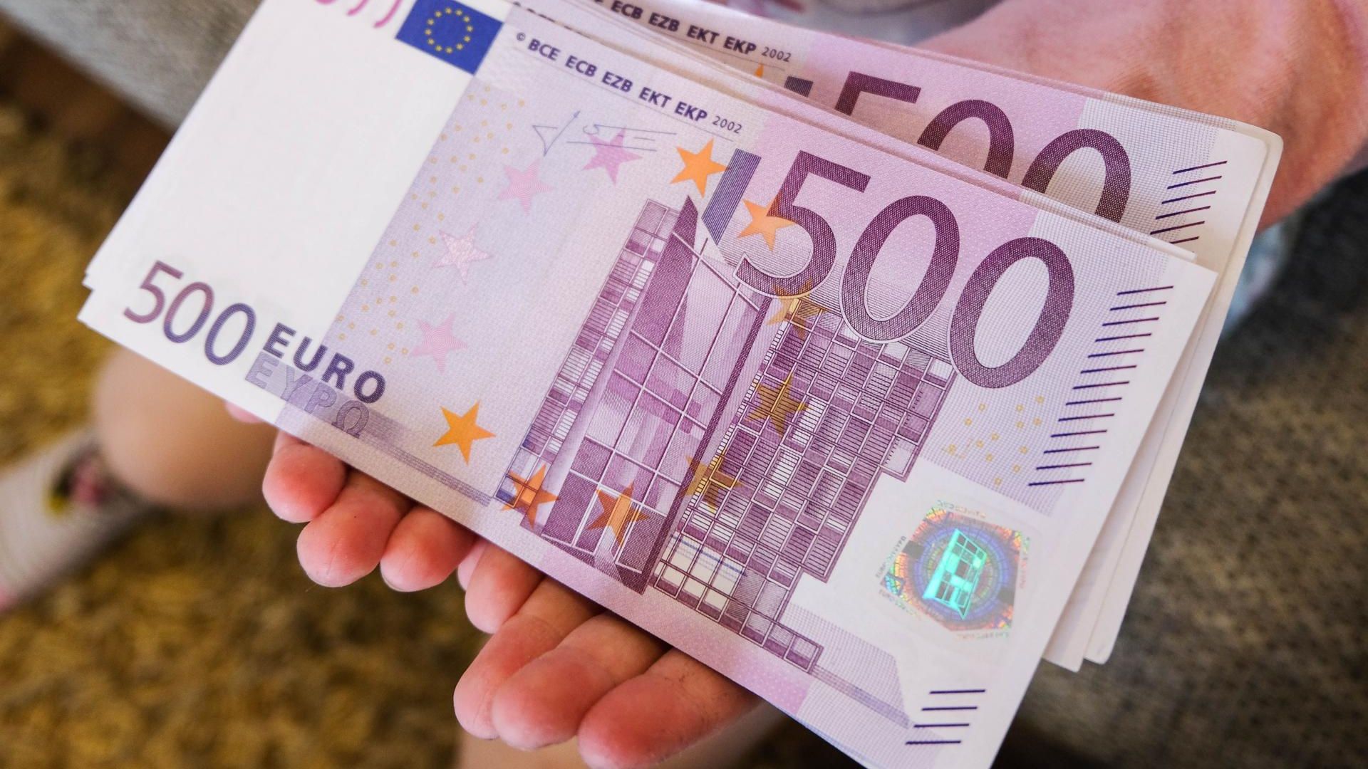 Foto de billete de 500 euros