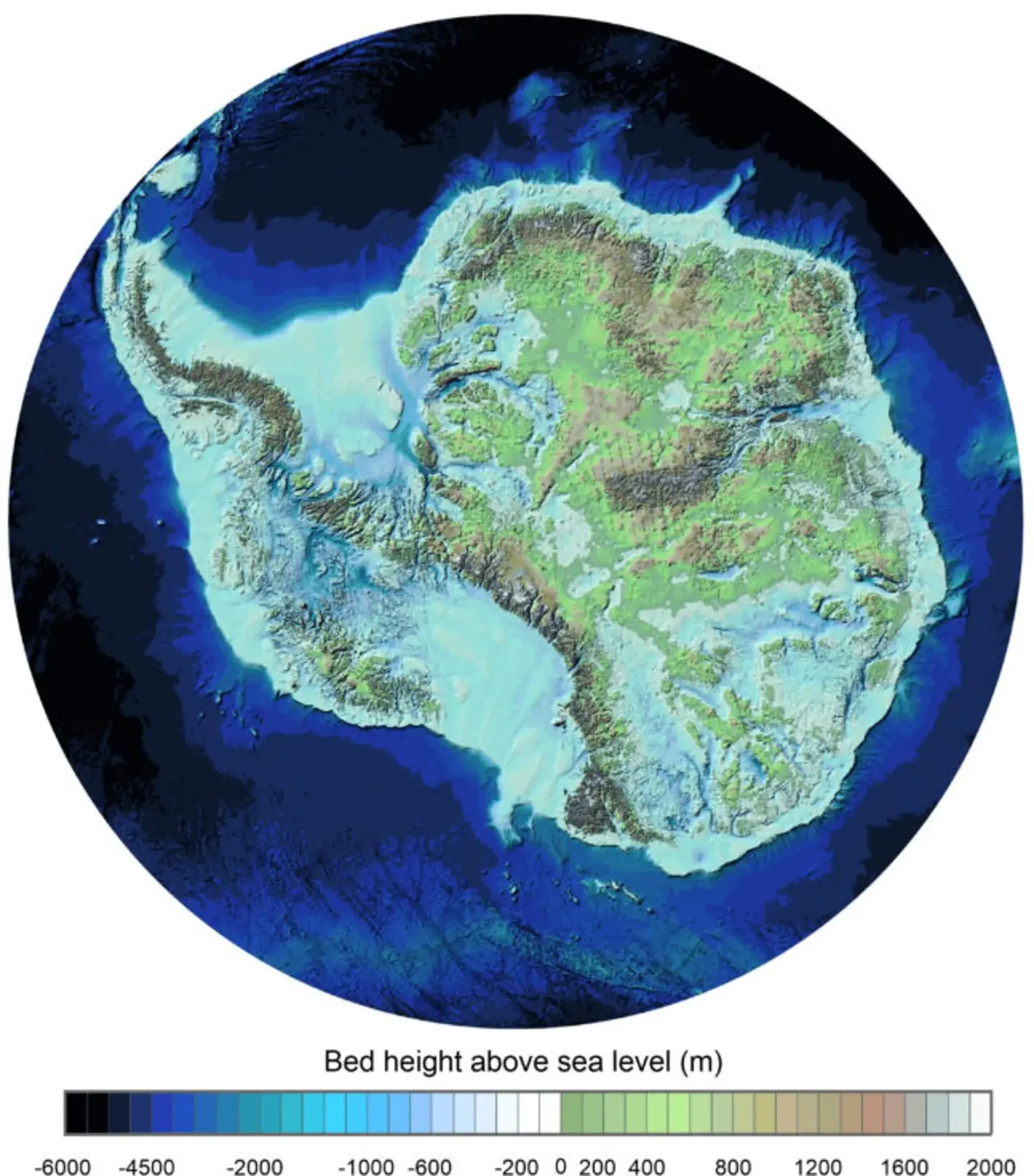Bedmap3 on kolmas selline kaart, mille BAS ja rahvusvaheline teadlaste meeskond on alates 2001. aastast loonud.