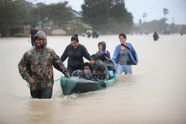 Üleujutus Texases. Scott Olson/Getty Images/AFP== FOR NEWSPAPERS, INTERNET, TELCOS & TELEVISION USE ONLY ==