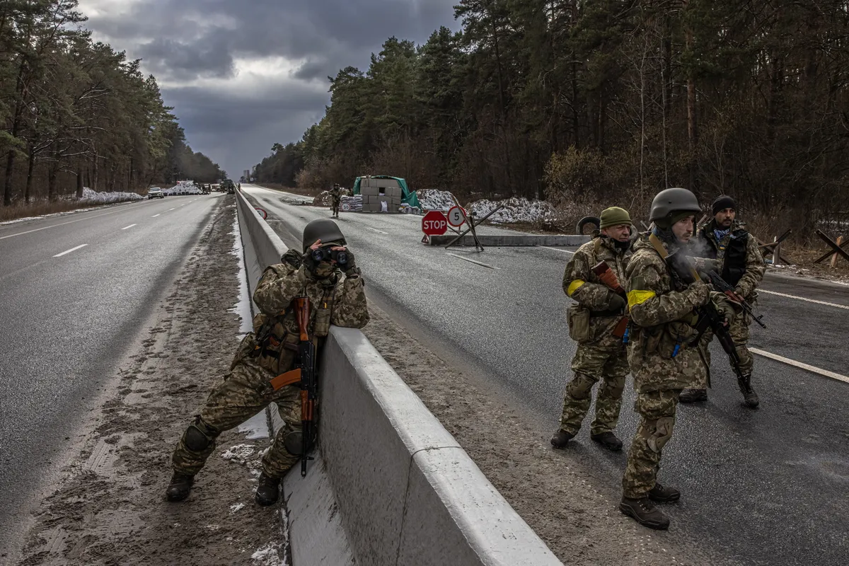 Украинские военные