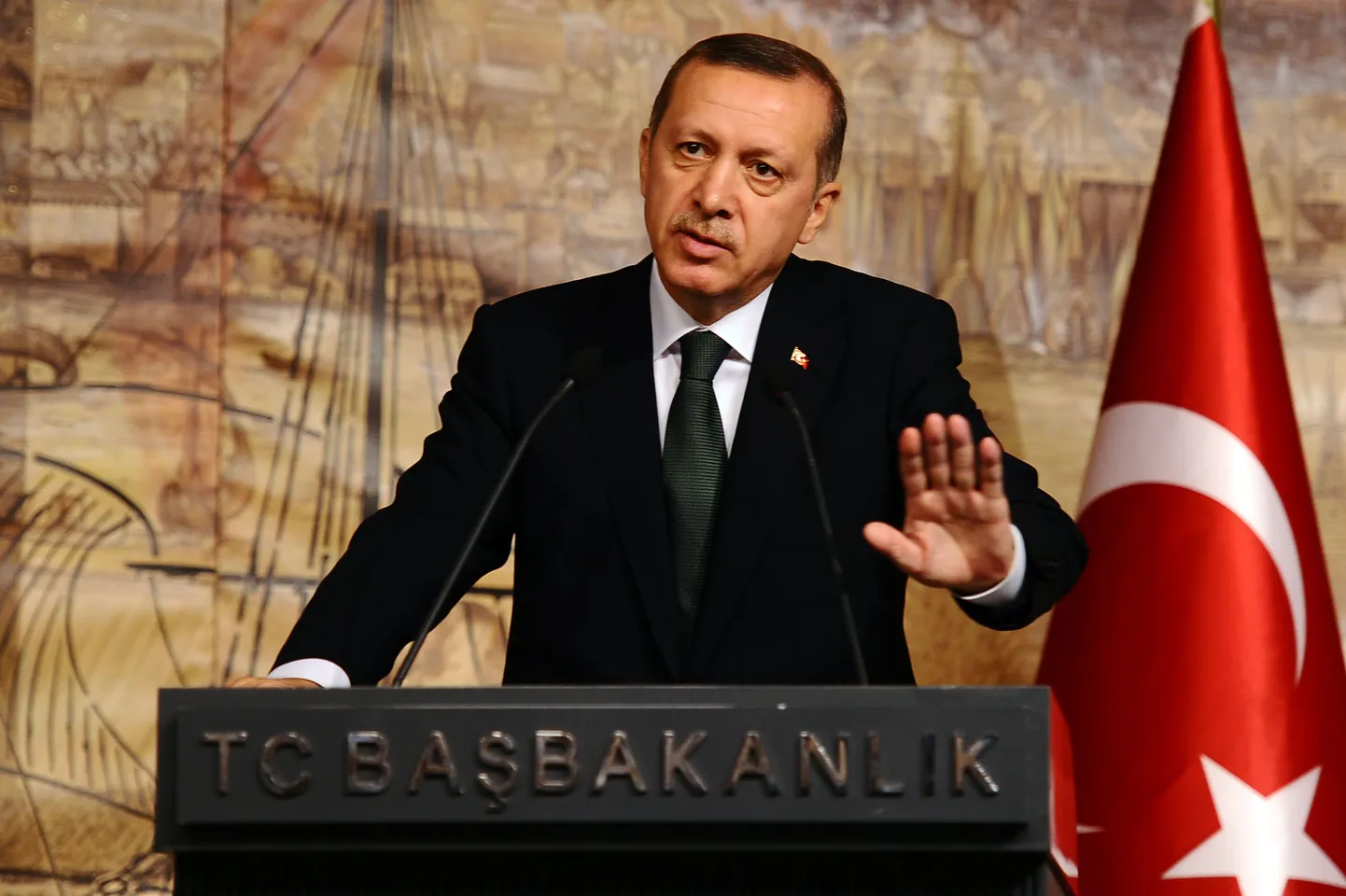 Türgi peaminister Recep Tayyip Erdoğan.