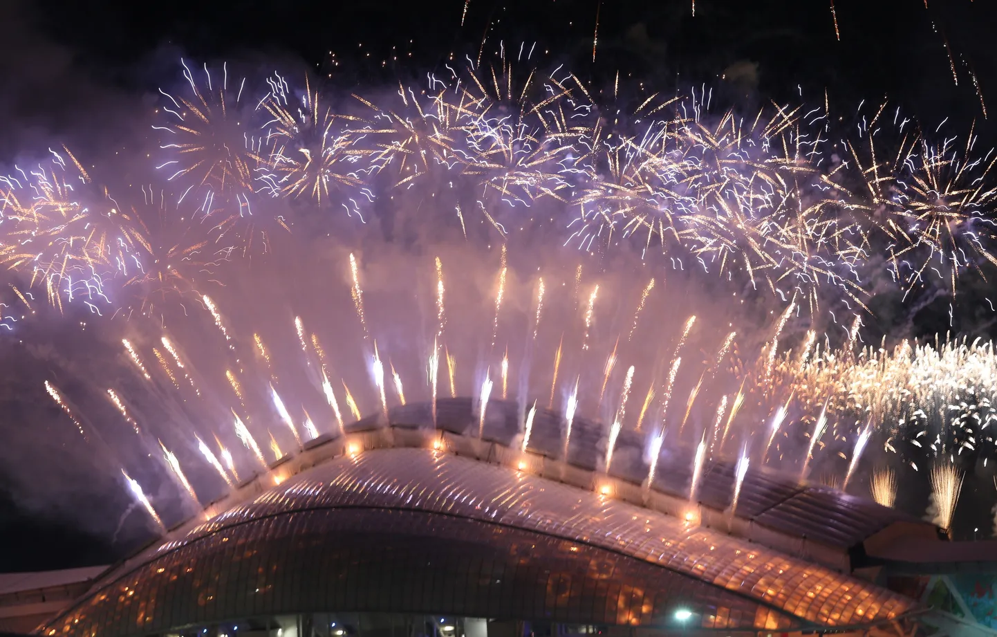 Церемония открытия Олимпиады.