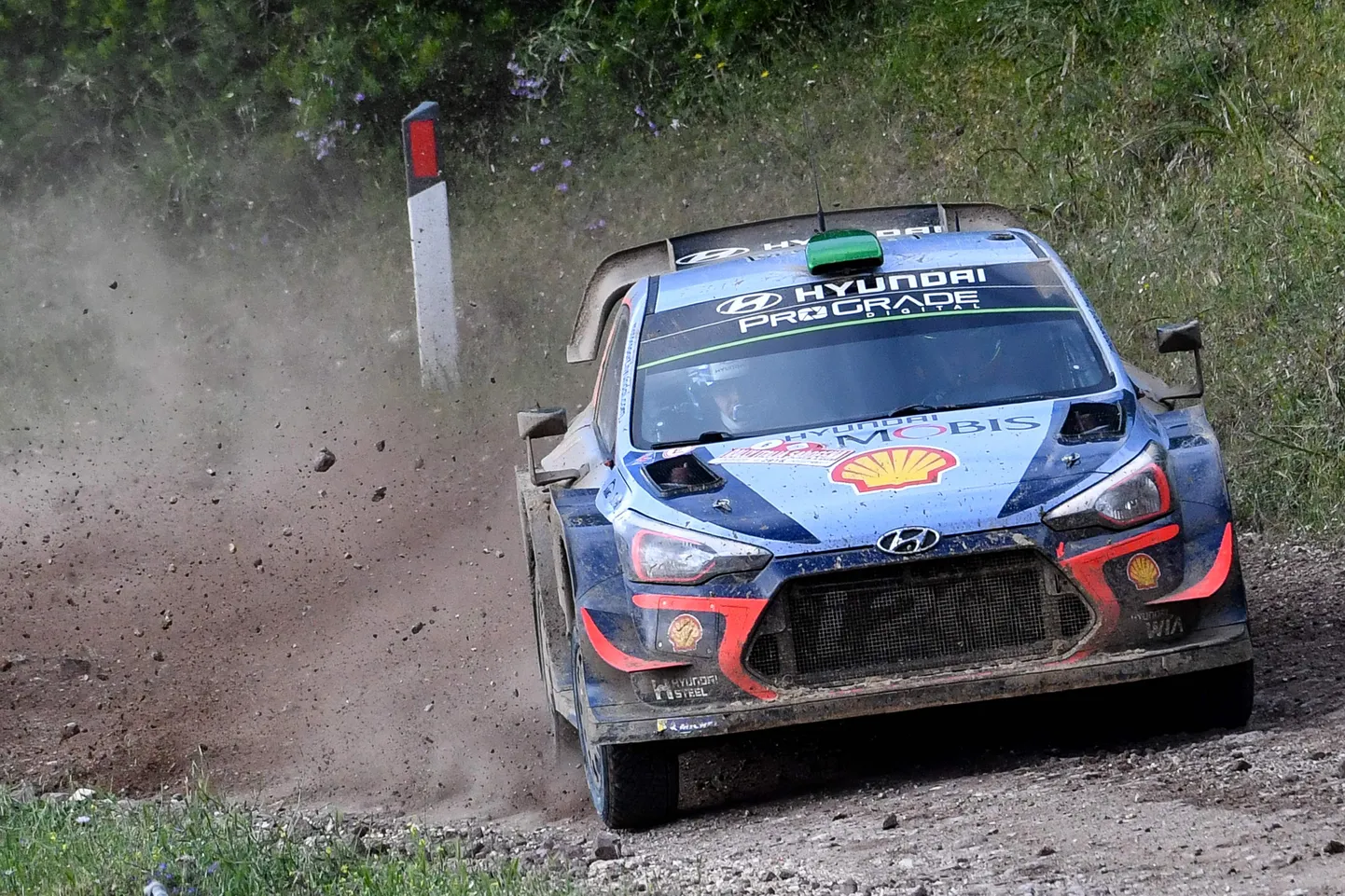 Hayden Paddon 2018. aastal Sardiinia MM-rallil.