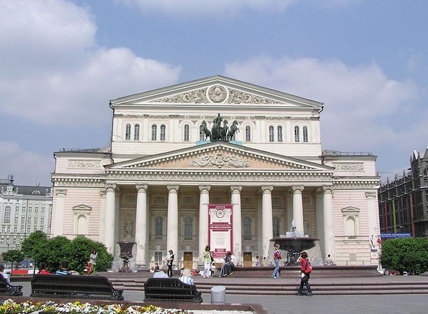 Moskva Bolšoi teater enne restaureerimist
