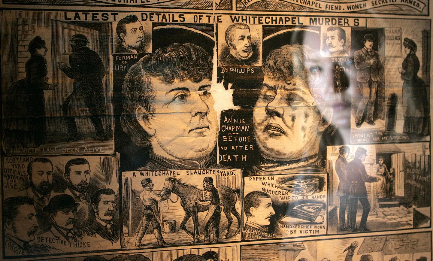 Londoni Docklandsis East Endi muuseumis avatud näitus «The Illustrated Police News», mis käsitleb Rappija Jacki teemat