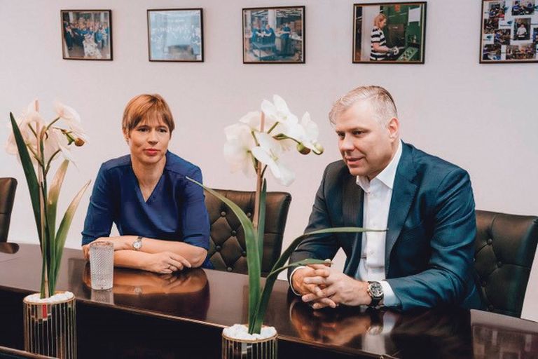 Kohtumine president Kersti Kaljulaidiga.