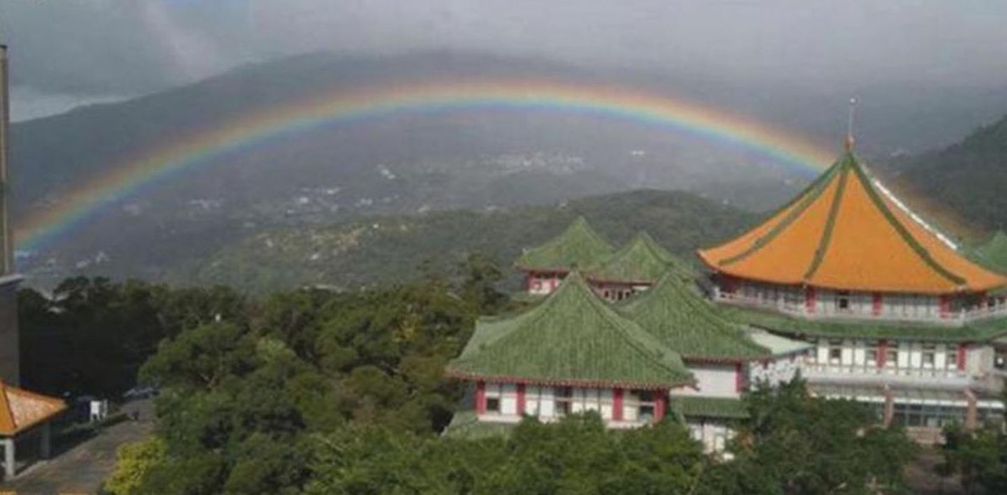 Taiwani taevas nähti ligi üheksa tundi kestnud vikerkaart