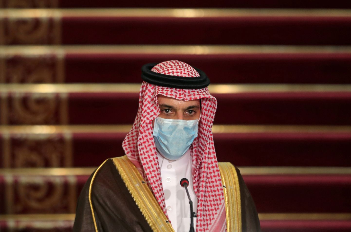 Министр иностранных дел Саудовской Аравии принц Фейсал бин Фархан аль-Сауд