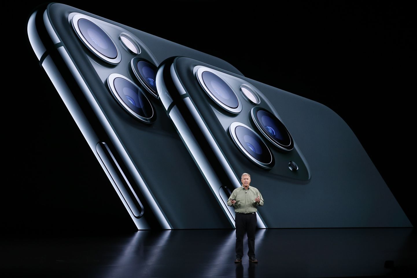 Attēls no jaunā Apple jauno produktu prezentācijas.