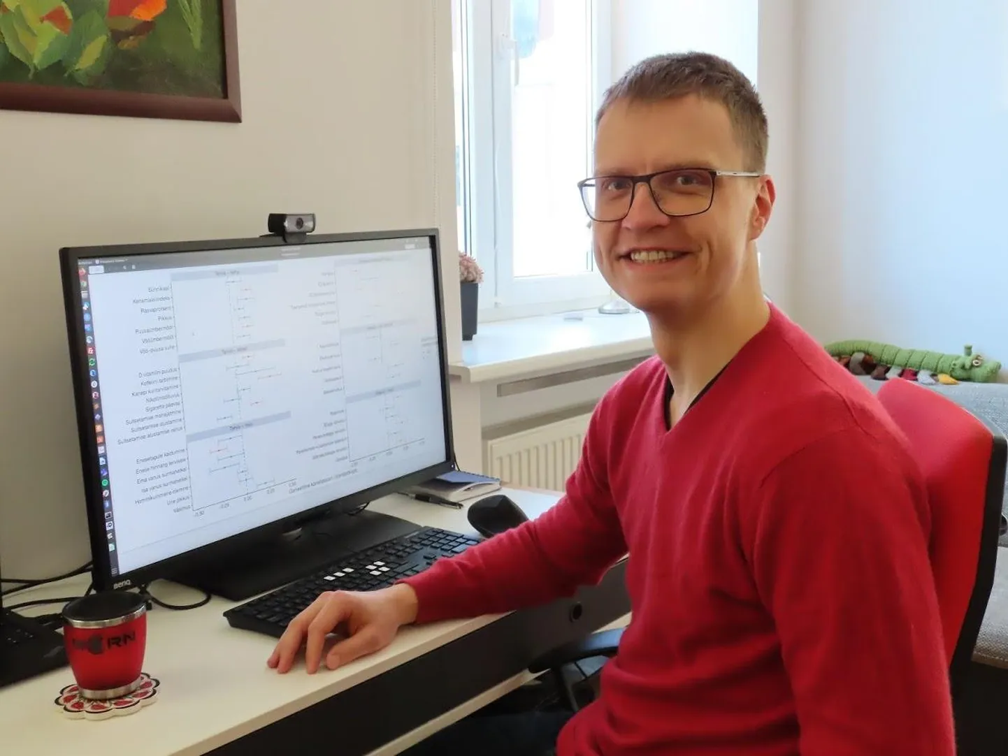 Tartu Ülikooli psühholoogia instituudi teadur Uku Vainik.