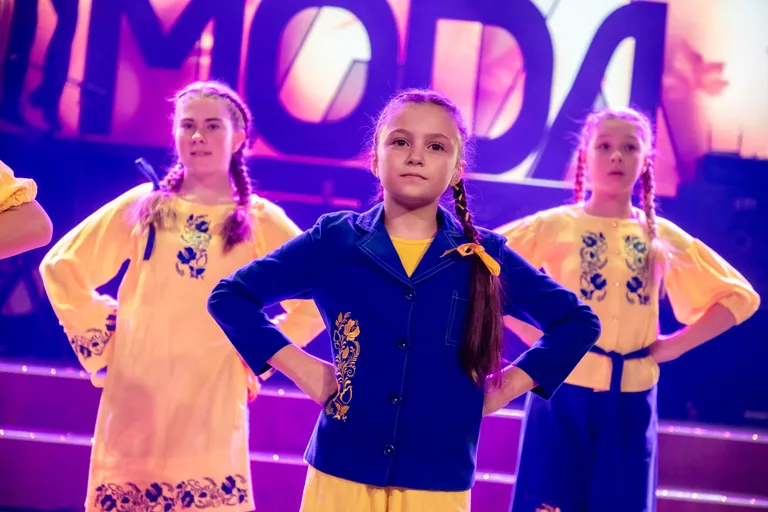 Школа моды Age of Beauty приехала на фестиваль из украинской Полтавы.