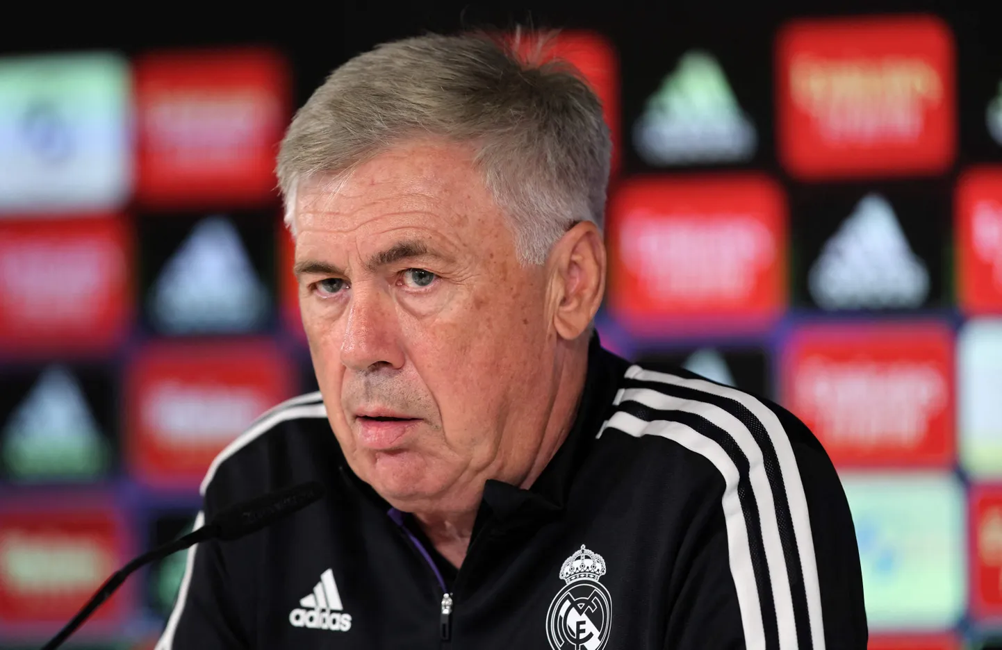 Real Madridi peatreener Carlo Ancelotti.