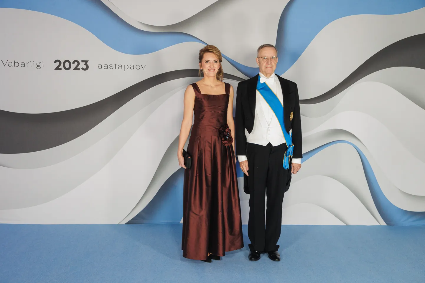 Toomas Hendrik Ilves ja Ieva Ilves selle aasta Vabariigi aastapäeva tähistamisel.