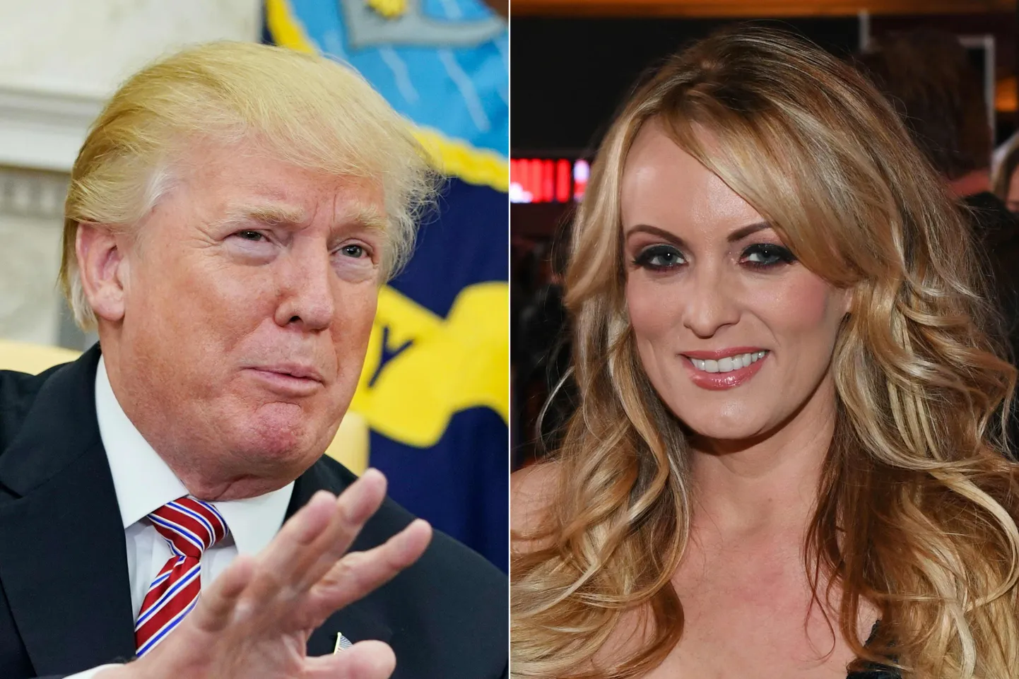 Donald Trump ja Stormy Daniels
