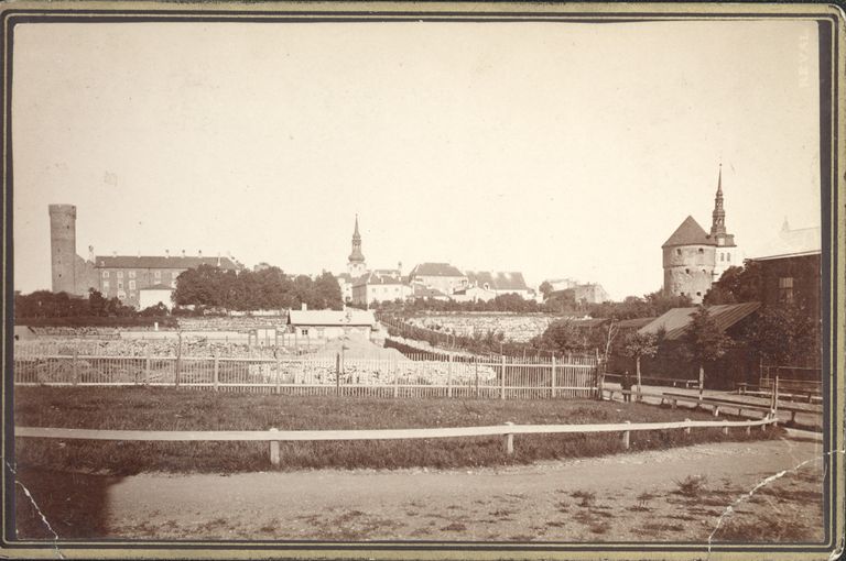 Vaade Toompeale 19. sajandi lõpus.