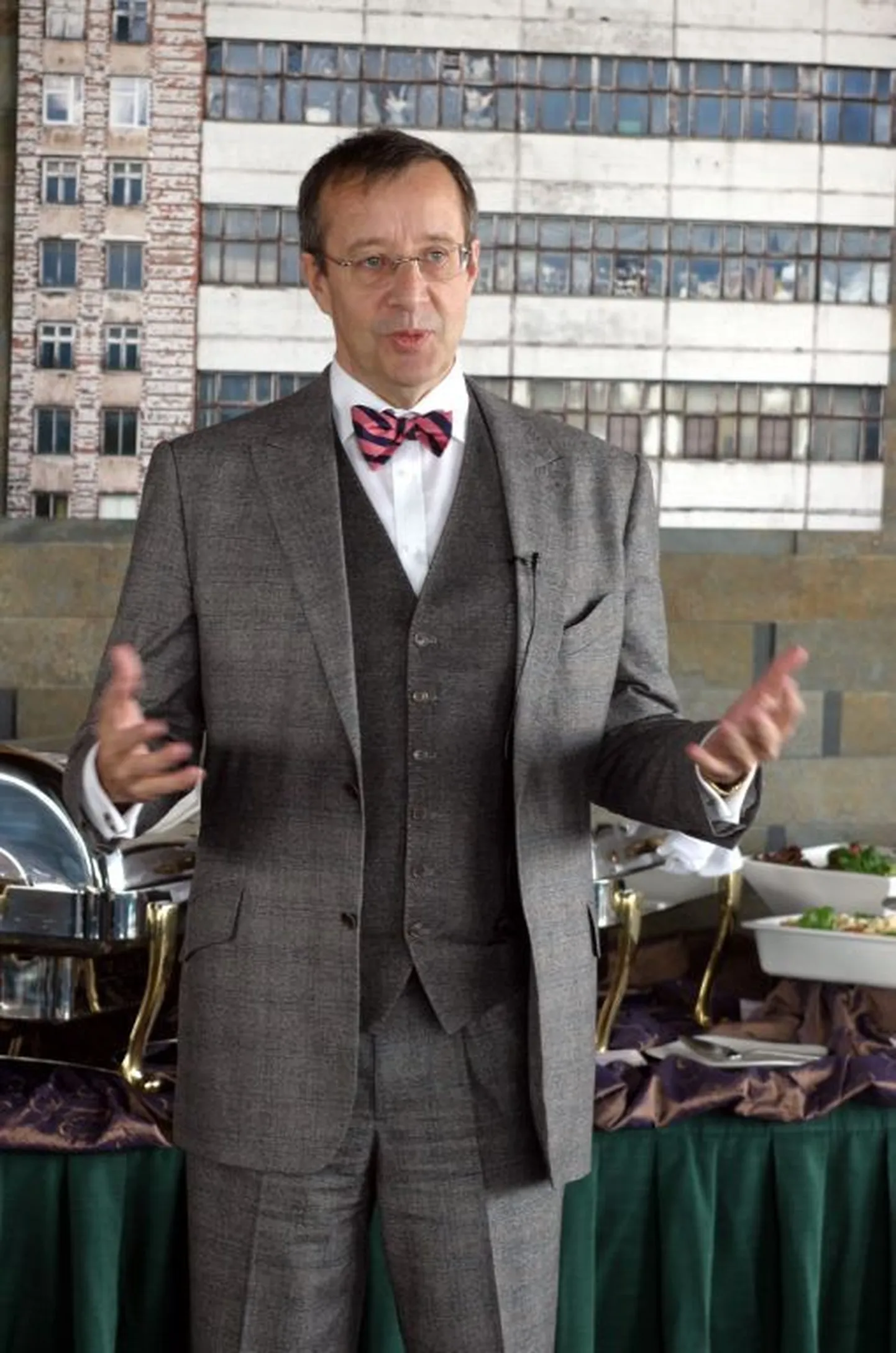 President Toomas Hendrik Ilves.