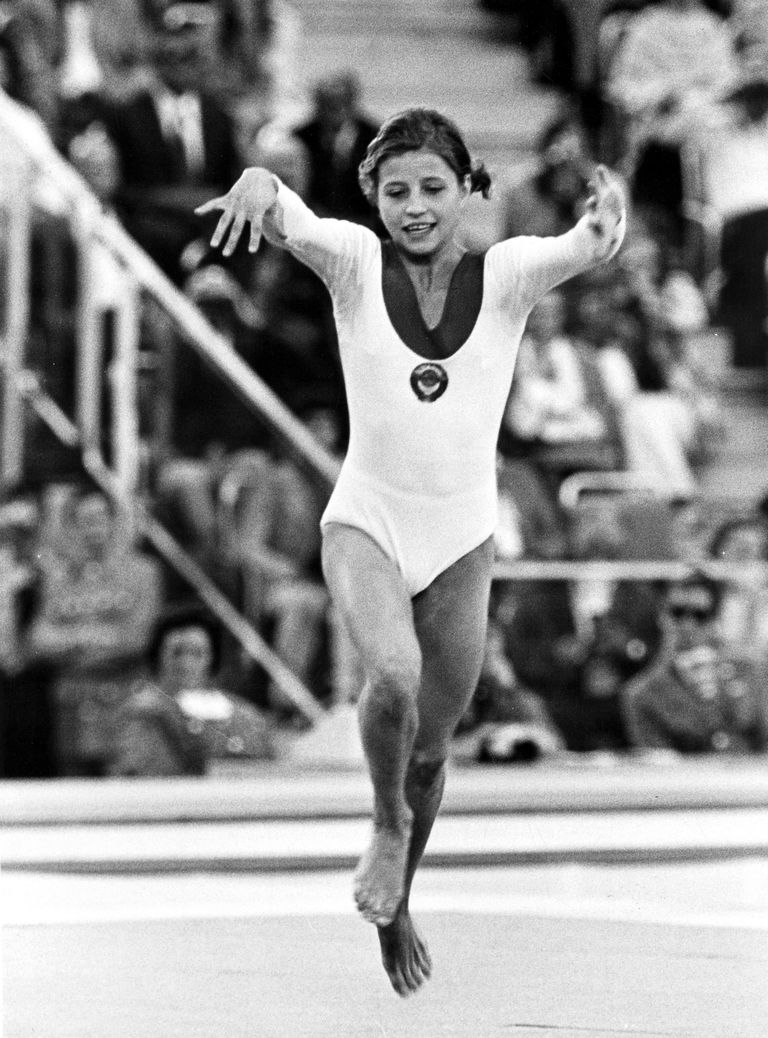 Olga Korbut 1972. aasta Müncheni olümpial.