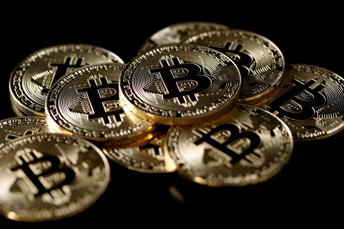 Bitcoin'i žetoonid. Pilt on illustratiivne.