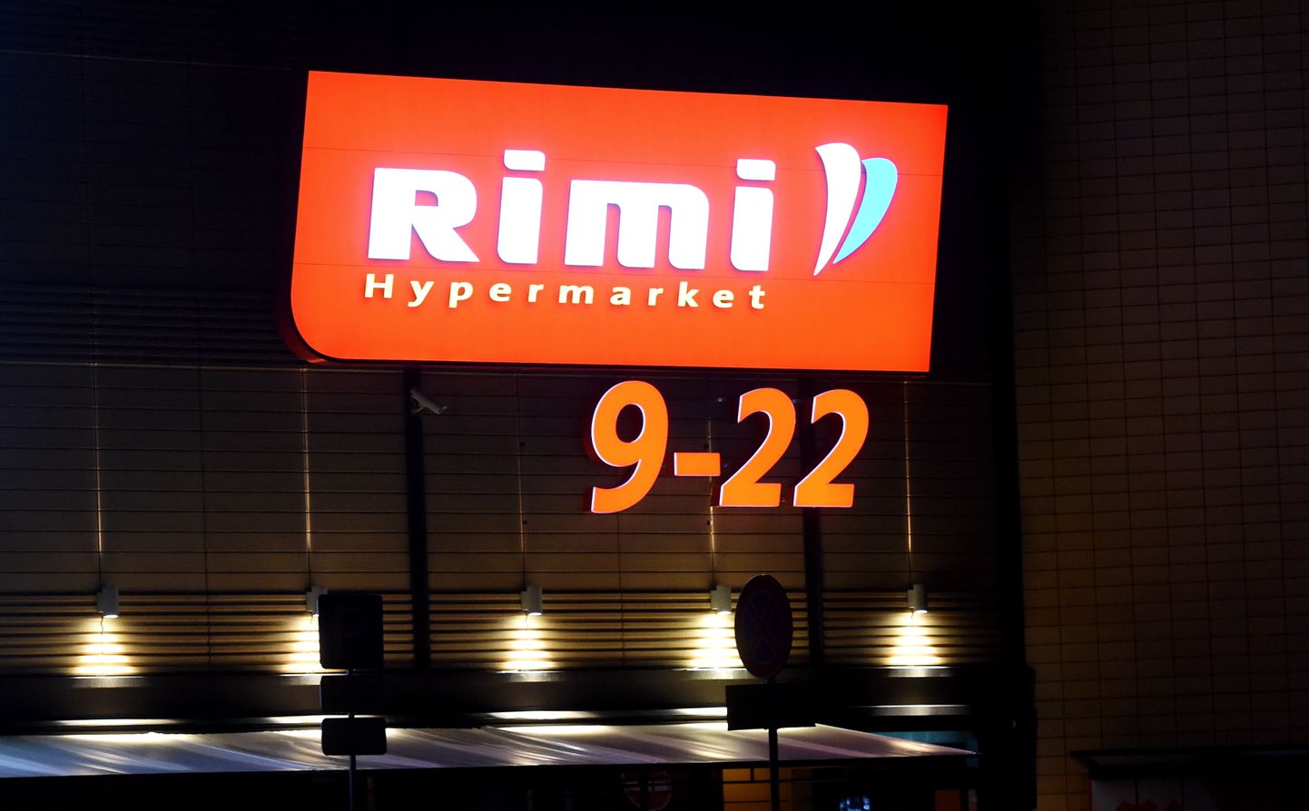 "Rimi" hipermārketa logo.